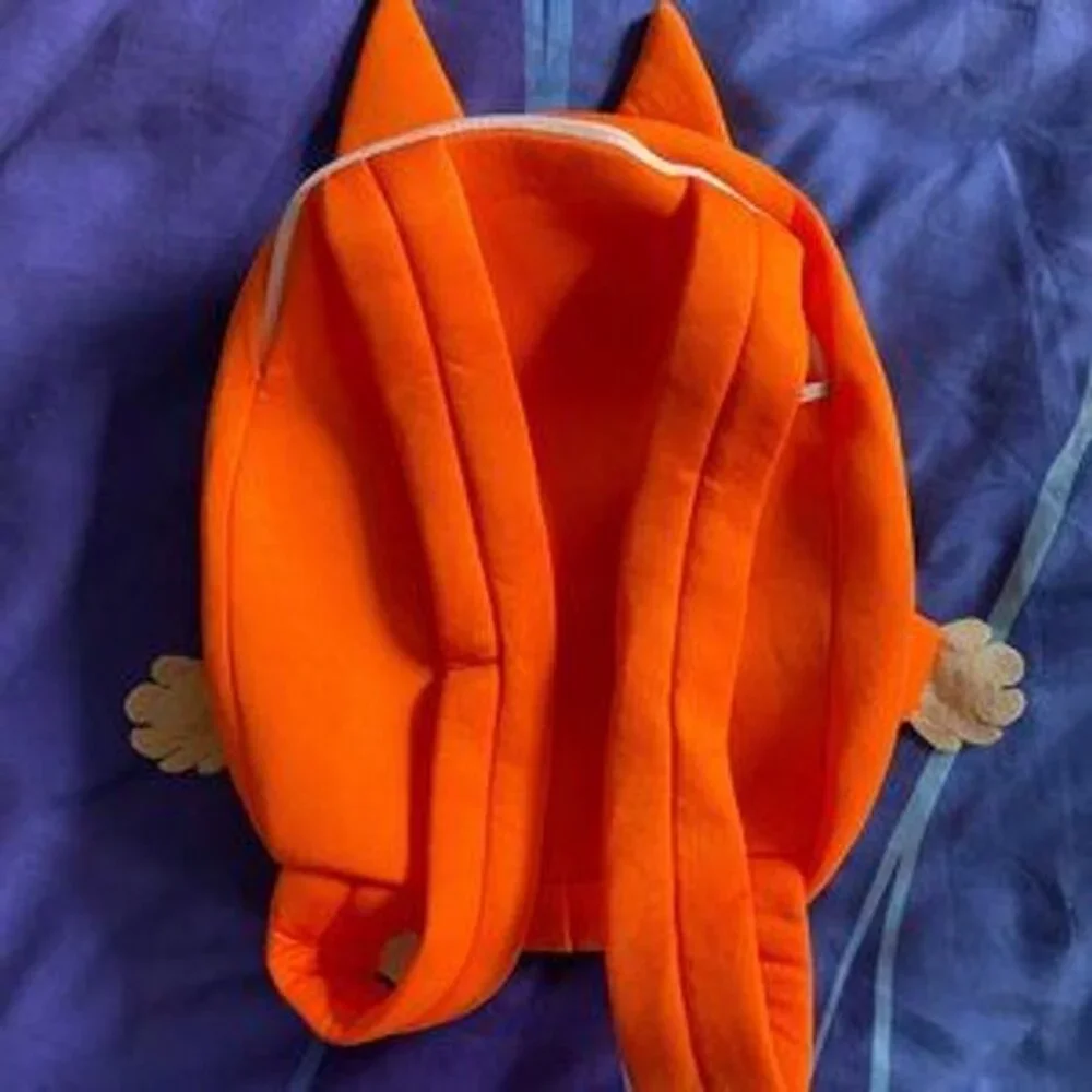 Bluey Bingo Backpack | New | Kids' Adorable Character Bag with Ears Hands & Feet